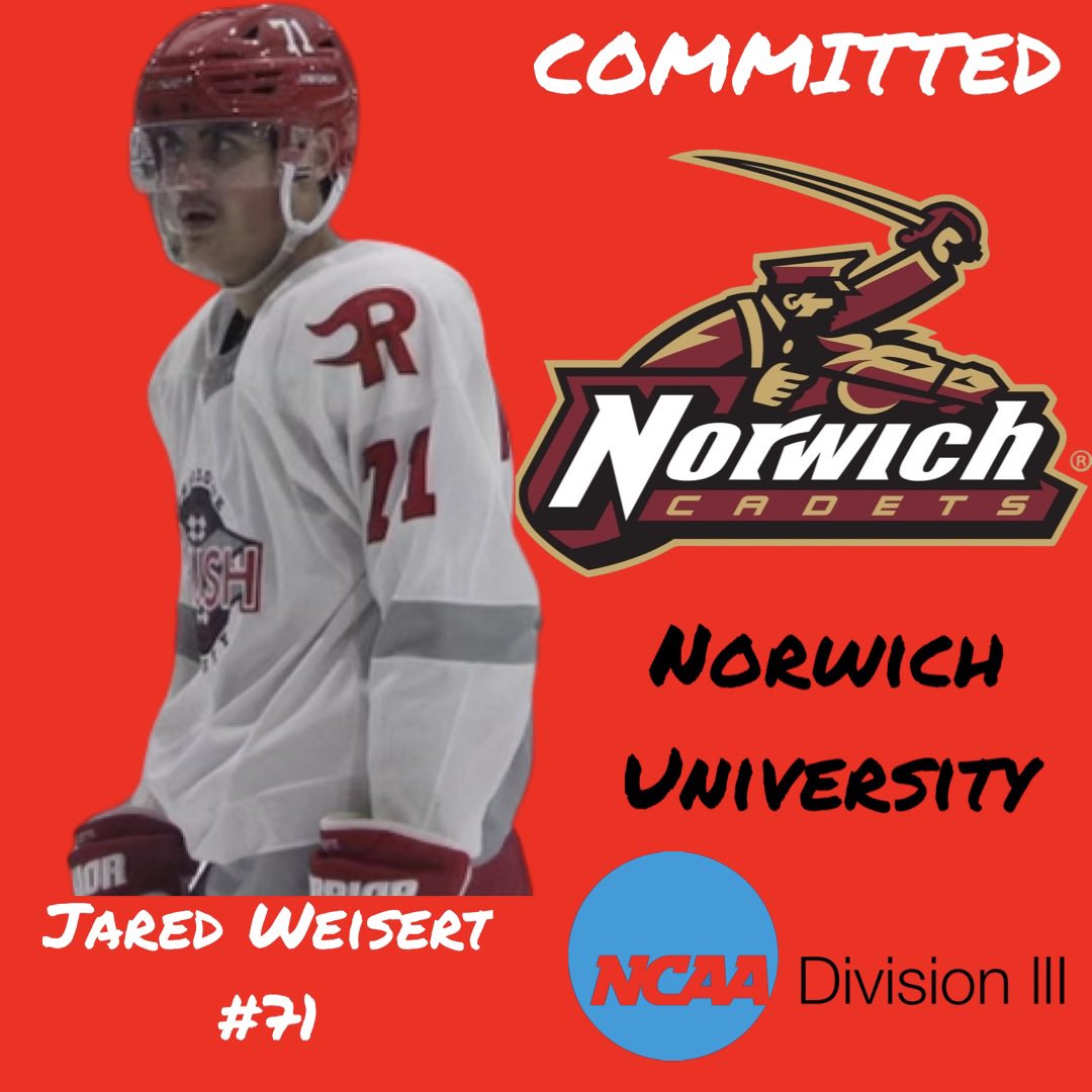 Charlotte Rush (@rushhockeyclub) on Twitter photo 🚨COMMITMENT ALERT!!🚨 We are proud to announce that Premier Forward Jared Weisert has committed to <a href="/NorwichMHKY/">Norwich Men's Ice Hockey</a> for the fall of 24'!! 🚨COMMITMENT ALERT!!🚨 We are proud to announce that Premier Forward Jared Weisert has committed to <a href="/NorwichMHKY/">Norwich Men's Ice Hockey</a> for the fall of 24'!!