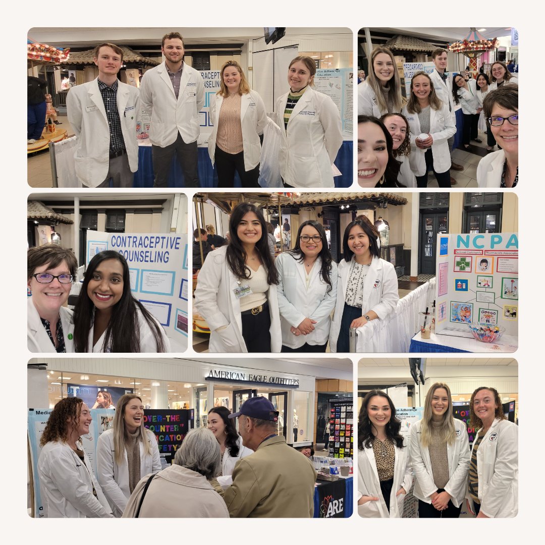 Last Saturday, Student Pharmacists volunteered for the 30th Annual Valley Health Community Wellness Festival, assisting with health screenings and providing wellness information to the community. We continue to be inspired by our students’ passion for service. #supharmacy