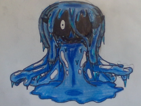 Itsametortanth's tweet photo. @vibingleaf How about an Ice Slime Girl? https://t.co/3qhZGDFHjC