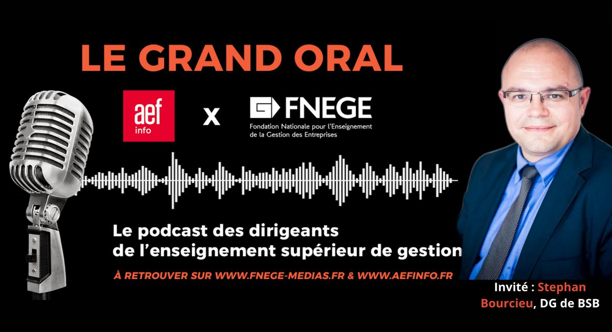 'Paris est un océan rouge, avec beaucoup de requins : il y aura des morts !' : Stéphan @Bourcieu, DG de @BurgundySB, est au micro du 'Grand Oral AEF info x @fnege_medias' pour parler de sa stratégie lyonnaise. Pour écouter : aefinfo.fr/podcast/8 ou fnege-medias.fr/podcast/le-gra…