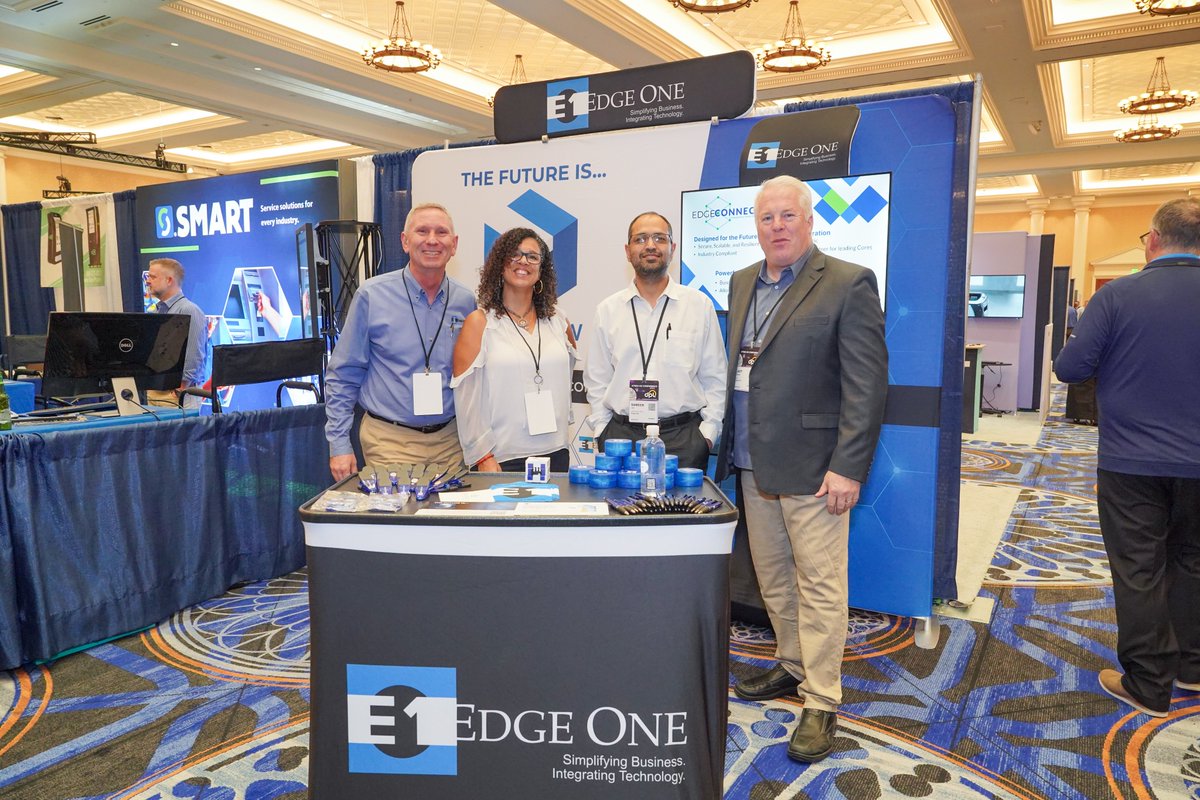 EdgeOneLLC's tweet photo. What a great time meeting and engaging with everyone at the ATM Industry Association (ATMIA) US Conference 2024! We appreciate having the opportunity to attend. Feel free to reach out if you would like to meet, as we would love to reconnect!

#atms #networking #fintech https://t.co/KhPfZEwnYZ