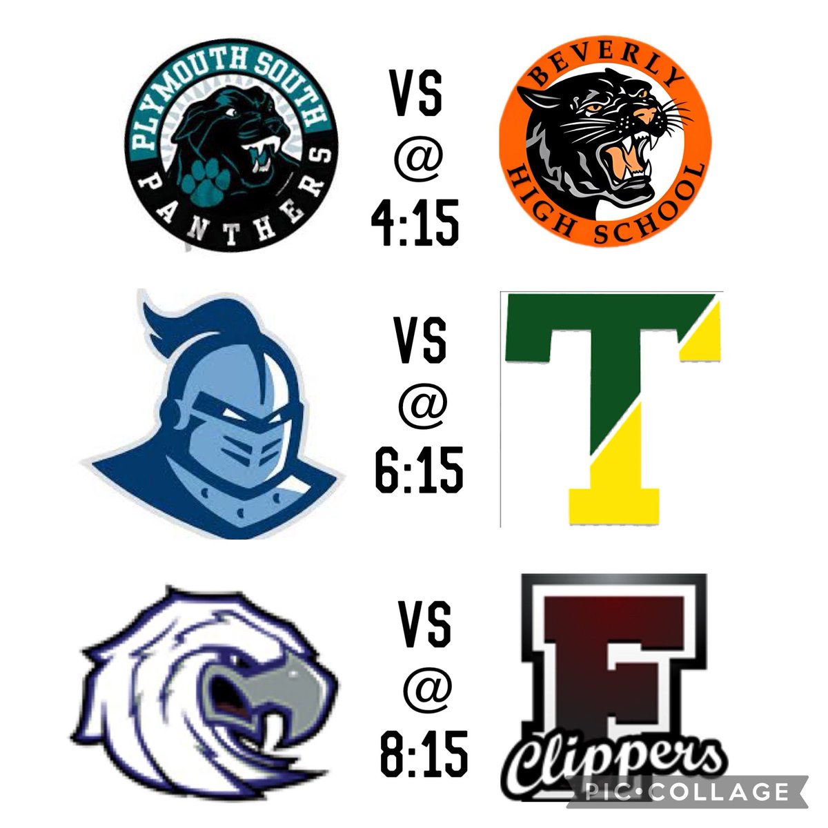 TONIGHT’S LINE-UP @ Gallo! 
D2G (Plymouth N/S v Beverly)
D4B (Sandwich v Taconic) 
D2B (Plymouth No v Falmouth)
#Round32 #TourneyTime