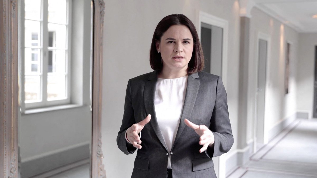Odinlinard's tweet image. @Tsikhanouskaya in her interview with #tovimacom:
‘#Putin and #Lukashenka have already murdered many opponents, but I am not worried about my own life’

tovima.com/politics/tsikh…

#Ukraine #Πουτιν #Belarus #Russia