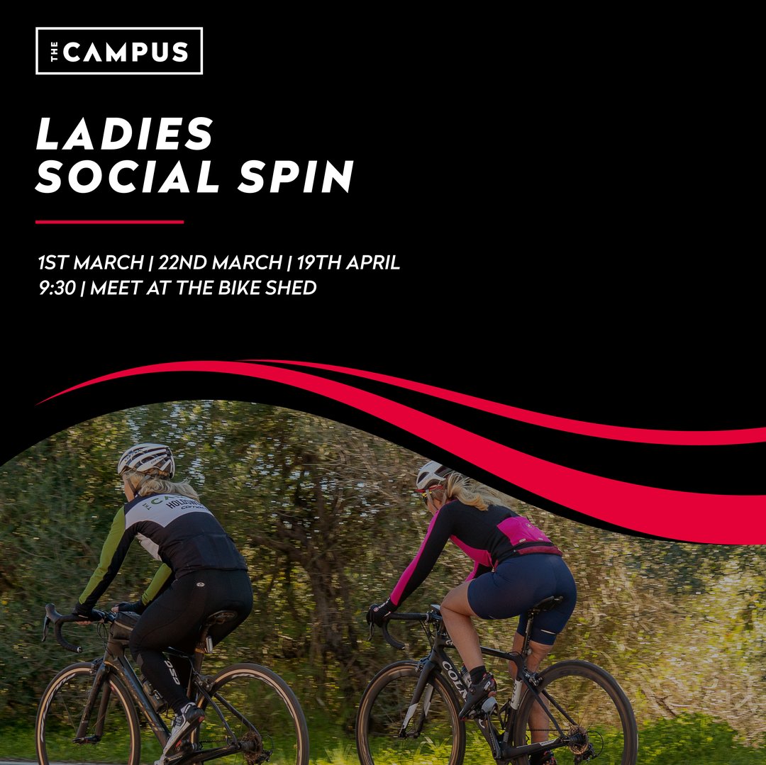The Campus (@thecampusqdl) on Twitter photo Friendly Reminder! ๐ดโ Join our Ladies Social Spins on 1st March, 22nd March, and 19th April at The Bike Shed for fun fitness! Led by Karelle Laurent, rides for all levels: 30km, 40-50km, or 55km. Enjoy scenic routes, coffee stops, and camaraderie.
๐ bikeshed@quintadolago.com Friendly Reminder! ๐ดโ Join our Ladies Social Spins on 1st March, 22nd March, and 19th April at The Bike Shed for fun fitness! Led by Karelle Laurent, rides for all levels: 30km, 40-50km, or 55km. Enjoy scenic routes, coffee stops, and camaraderie.
๐ bikeshed@quintadolago.com