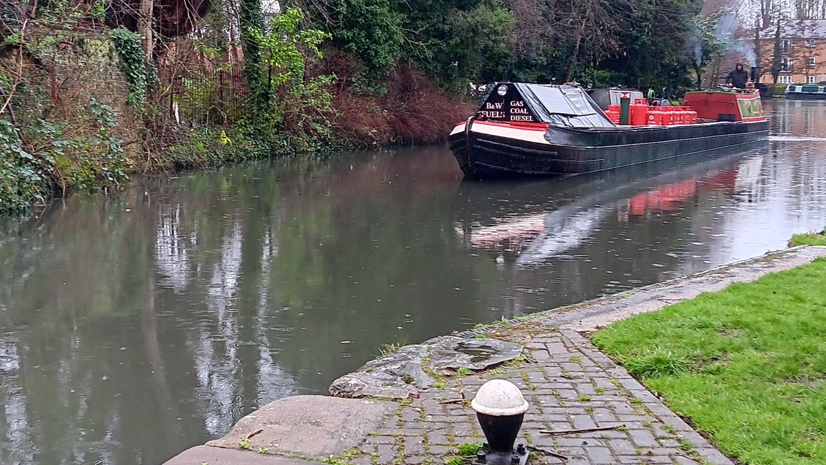 A soggy day. But we didn't let the rain stop us from a bit of boating #boatsthattweet