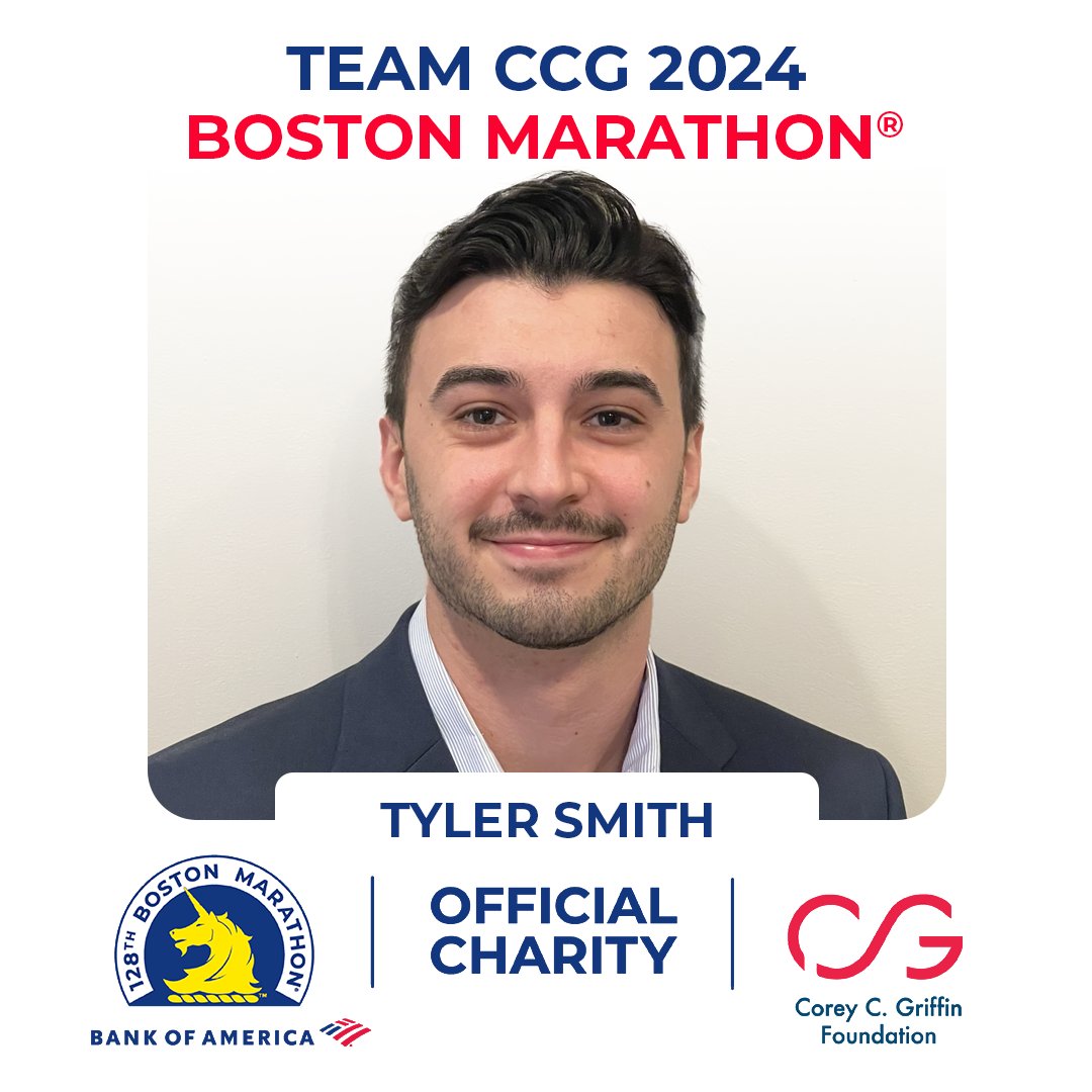 Exciting News! Tyler Smith is part of the Corey C. Griffin Foundation Boston Marathon Team to raise funds for Corey's Kids! Support him by donating now to make an impact. Let's make a difference together! 💙 #runwithcorey #coreyskids #bostonmarathon2024 givengain.com/project/tyler-…