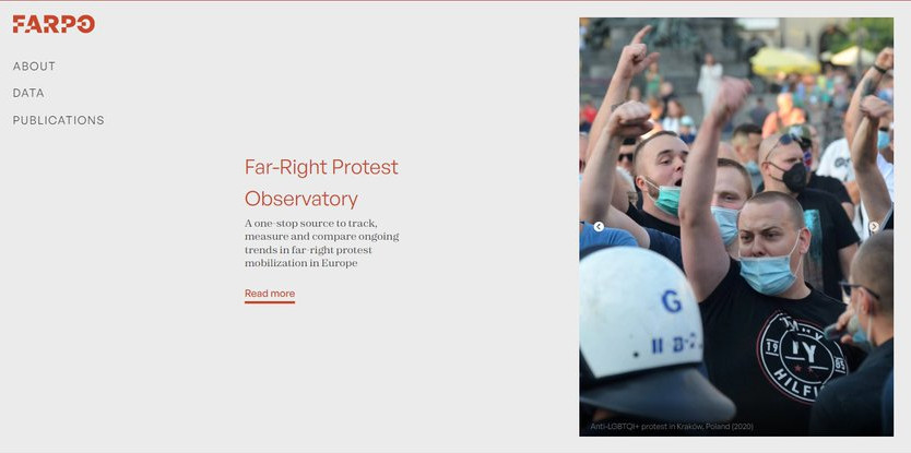 Why, where, when and how do far right movements take to the streets accross Europe? 📊The FARPO observatory provides datasets to answer this question, spanning 20 years and 17 countries: 🇦🇹🇧🇪🇧🇬🇪🇪🇫🇷🇬🇪🇩🇪🇬🇷🇭🇺🇮🇹🇳🇴🇵🇱🇸🇰🇪🇸🇸🇪🇺🇦🇬🇧 Explore the data and findings: farpo.eu