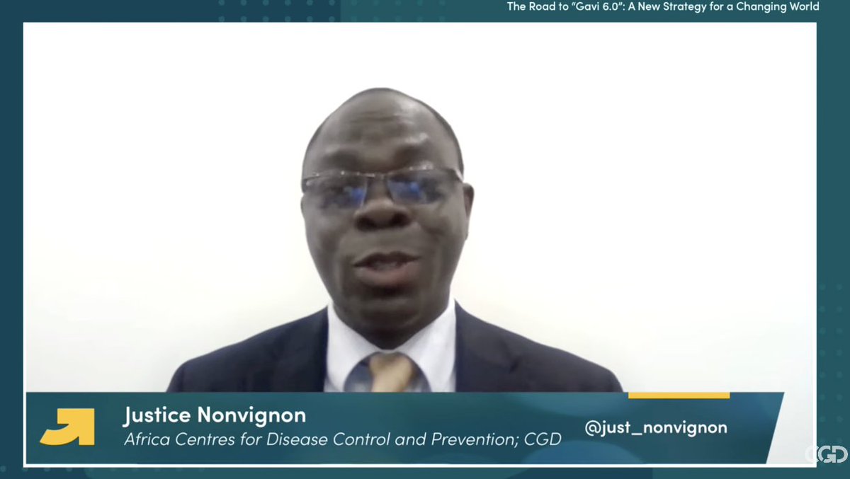 Must 👀 if you're thinking about future of @gavi, esp. @just_nonvignon from @AfricaCDC 👉youtube.com/watch?v=IJt_PF… With @OrinLevine @GFesus @shanellehall @Kate_L_OBrien @JaneenMadan @SaniaNishtar @JMDBarroso @gavi_csos @_AfricanUnion @gavi_fr #ChildSurvivalAction #VaccinesWork