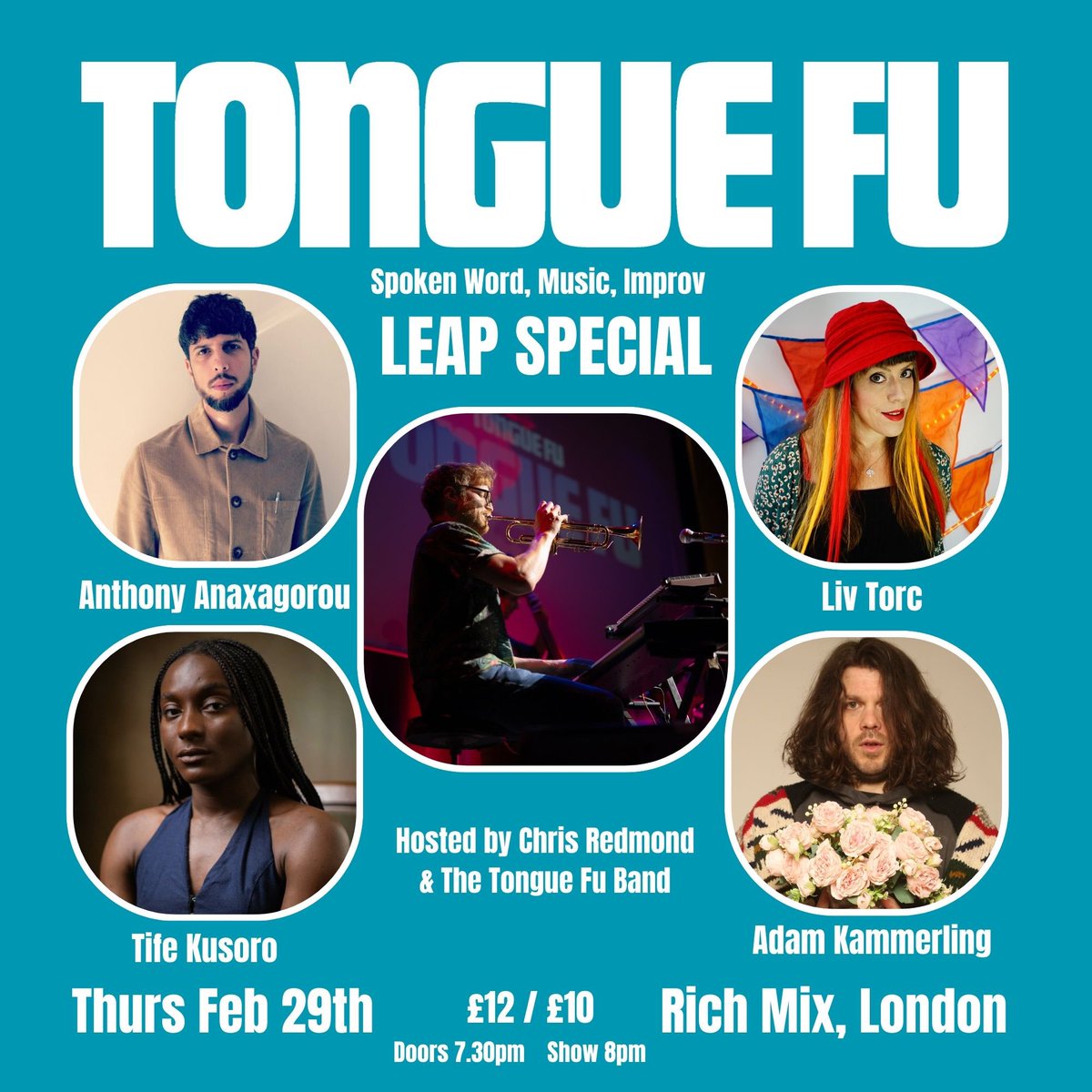Tonight! Still some tickets left if you’re thinking about it. Come through!

<a href="/RichMixLondon/">Rich Mix</a>