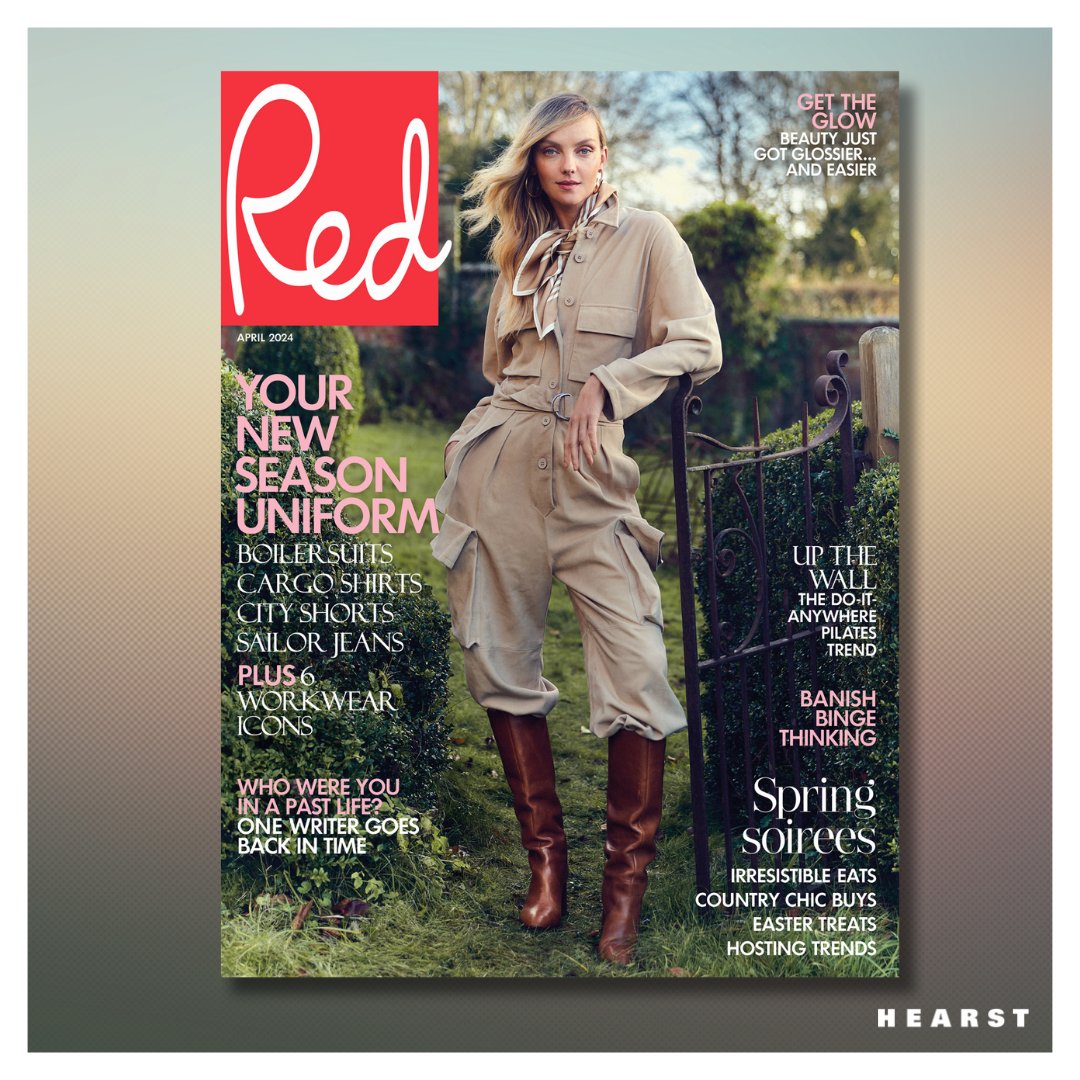 In the April issue of @RedMagDaily, on sale now, designer Harris Reed discusses fashion fluidity, Mel B shares her journey to self-worth, and Red's favourite contributors share the most valued piece of advice they’ve received from another woman ahead of #InternationalWomensDay.❤️