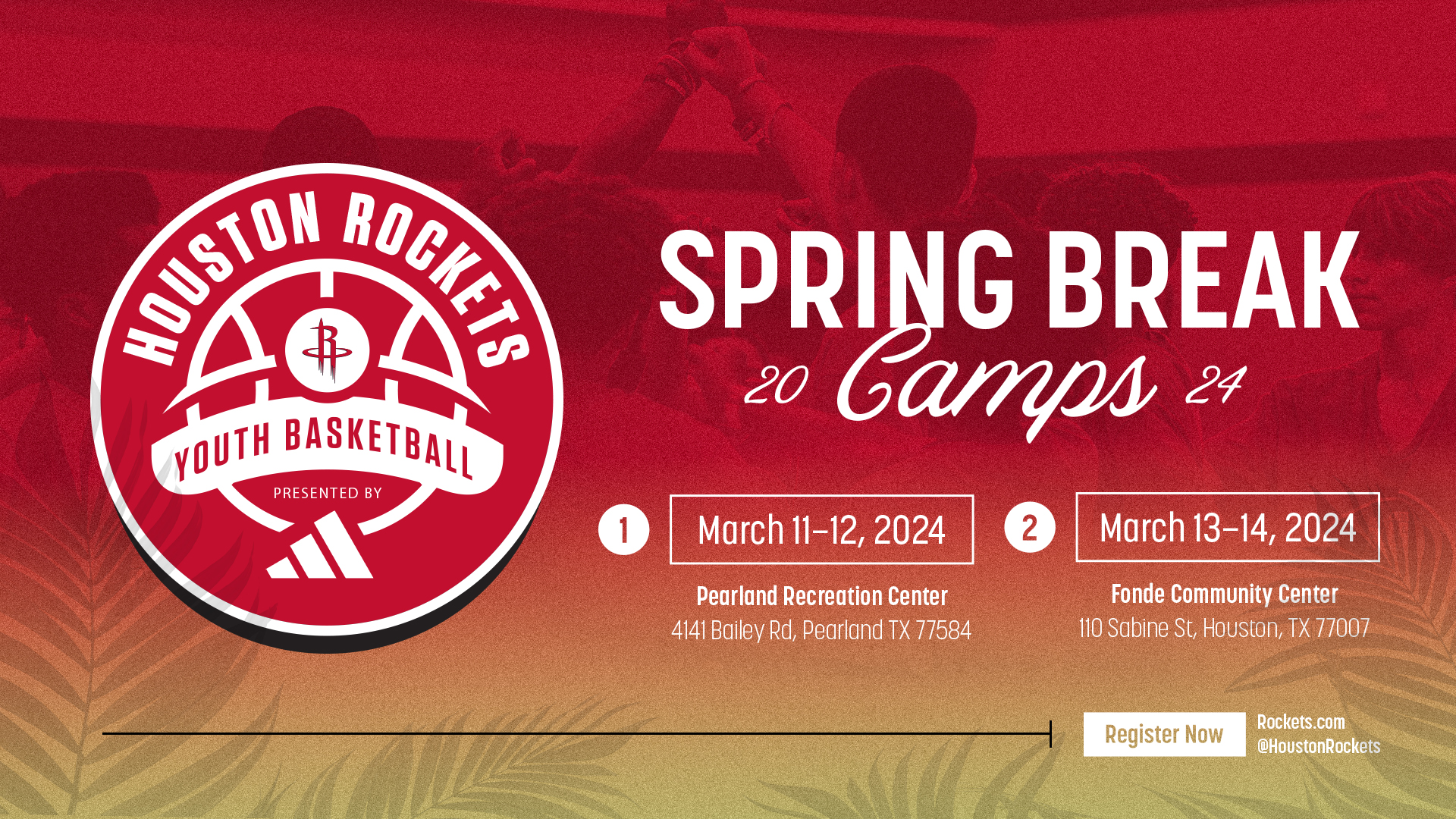 Houston Rockets Basketball Camps Youthful Houston Rockets Bringing