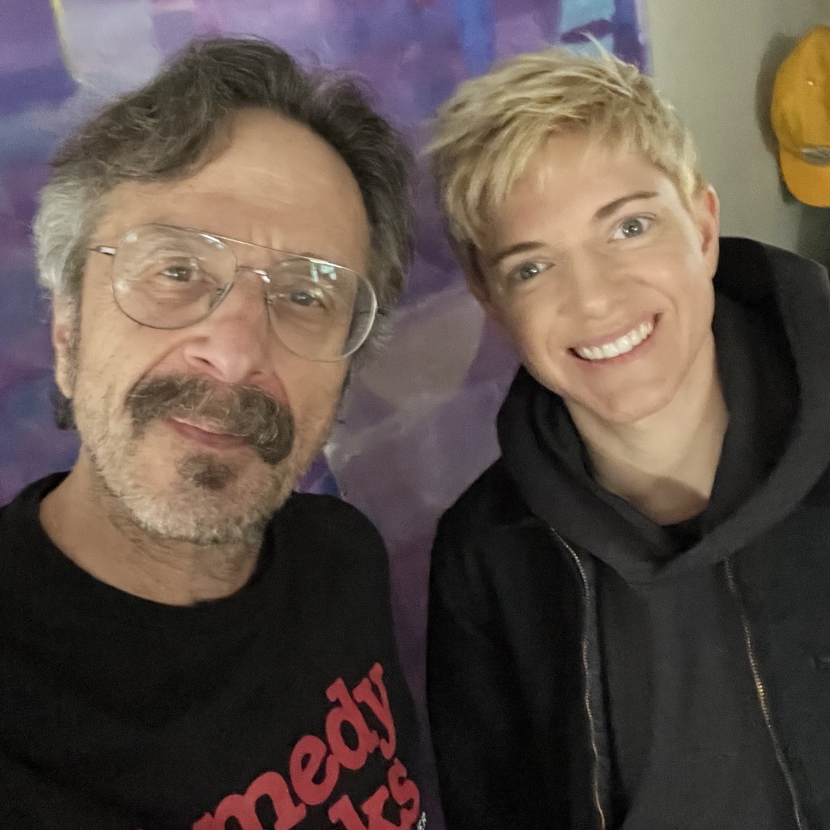 Today is @TheMaeMartin day on wtfpod.com! Canada, Nathan Fielder, addiction and rehab, the long road of identity acceptance! Great talk! Listen up! Episode hosted by @acast - wtfpod.com/podcast/episod… On @ApplePodcasts - podcasts.apple.com/us/podcast/epi…