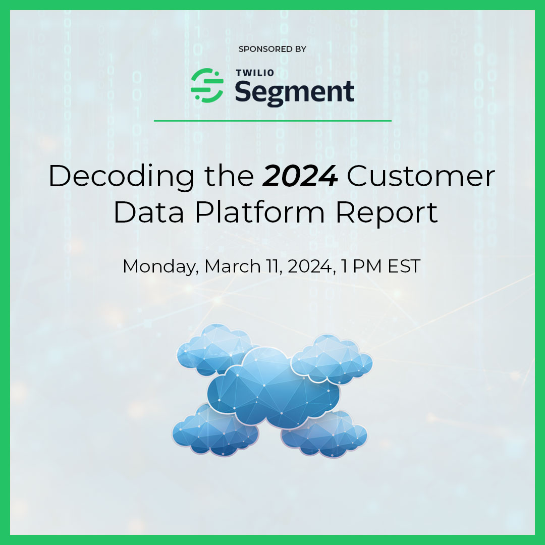 🌟 Join Twilio Segment's event! Decoding the 2024 CDP Report with experts Jim Young & Sean Spediacci. Explore data integration, AI-driven engagement, and data warehouses. @segment Register now: events.dzone.com/dzone/Decoding… 📅 March 11, 1 PM EST 🎙️ Jim Young, Sean Spediacci