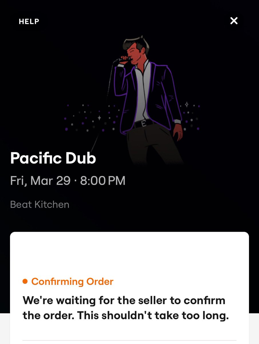 Life is short, buy the concert tickets. @PacificDub