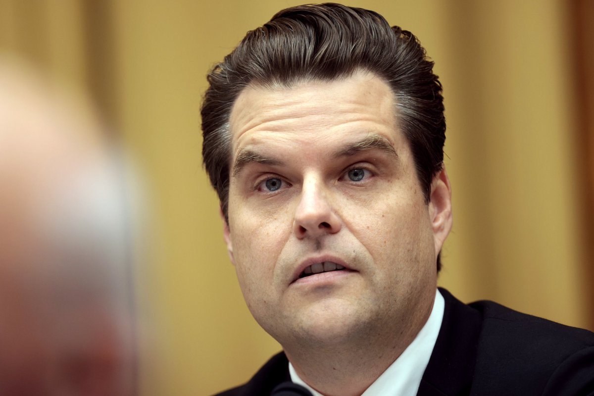 CalltoActivism's tweet image. BREAKING: Matt Gaetz says if Democrats pass the Voting Rights bill, Republicans “will never win another election ever again.”

Raise your hand if that sounds great! ✋😂

#RestoreOurVotingRights