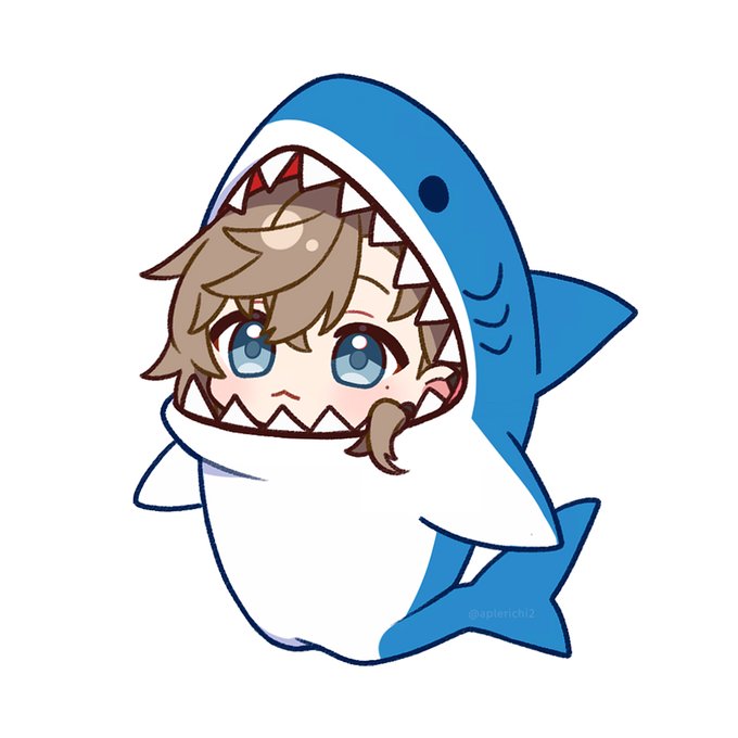 「shark costume」 illustration images(Latest｜RT&Fav:50)