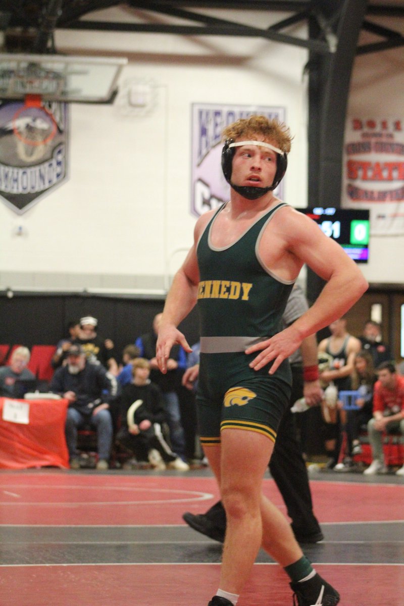 Congratulations to Colin Falck for being selected 1st Team All Metro at 165! <a href="/CRCougars/">CR Kennedy</a>