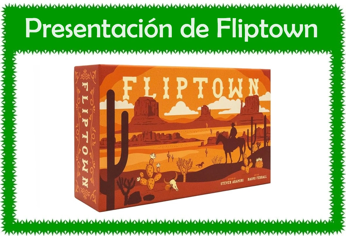 Este sábado 2 de marzo te presentamos Fliptown, editado por @MalditoGamesES a partir de las 16:30 en @ComicsyMazmorra