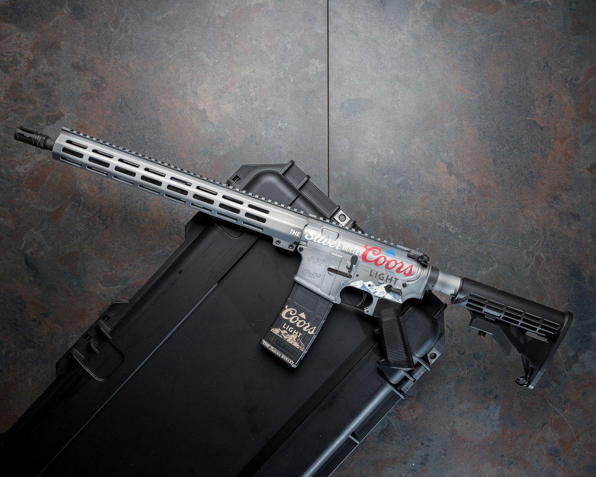 Cold as the Rockies!!

#coorslight #cerakote #icecold #beer #freedom