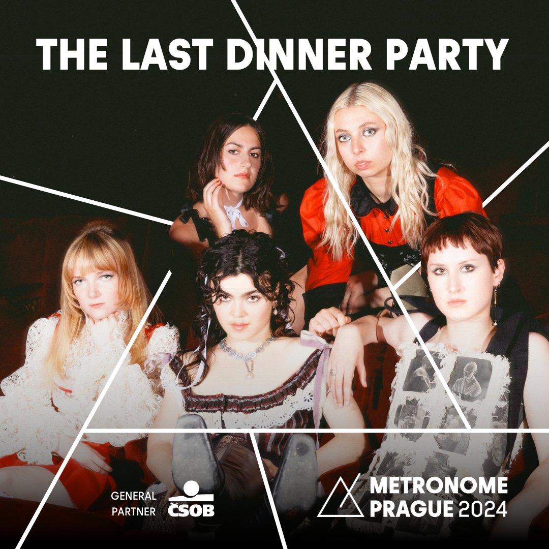 👉 Debut album charted No.1 in the UK 👉 Won BRITs Rising Star award 👉 Won BBC Radio 1's Sounds of 2024 The Last Dinner Party is making its way up like no one else. Do not miss their unique show at Metronome Prague 2024. bit.ly/TICKETS_Metron…