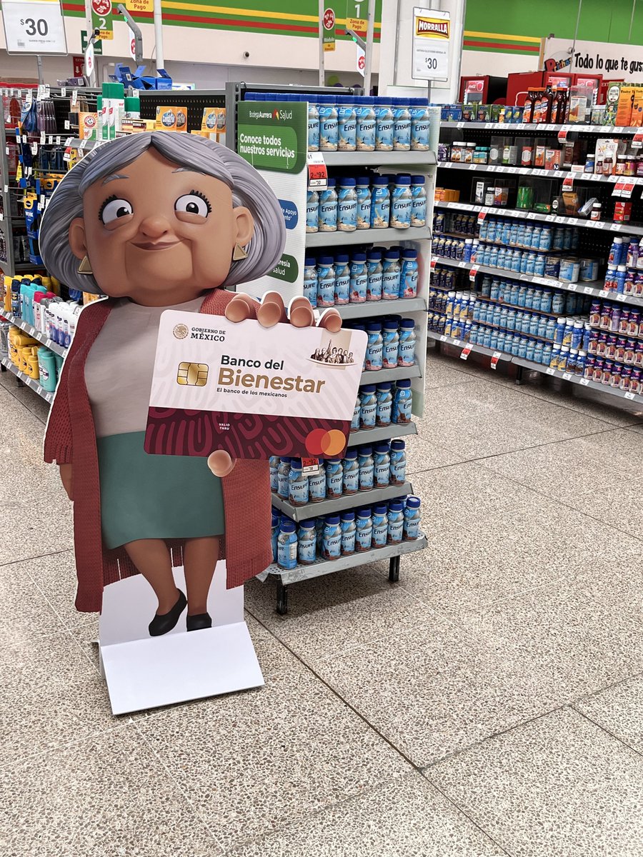 adrioma's tweet photo. ¡ATENCIÓN! 
No se queden sin su bonificación del 10% en Cashi. Solo tienen que pagar en @BodegaAurrera con su tarjeta Bienestar. #ElPoderDeAhorrar #PagaEnBodega https://t.co/TTANVqMJHm