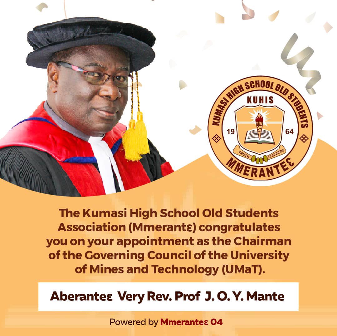 Congrats Aberante3 Prof J.O.Y Mante. More wins ahead! #KUHISat60