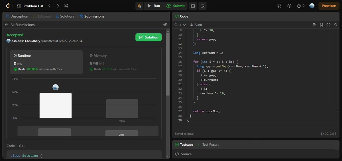AshuJatt6's tweet image. #75daysofcodechallenge   
-Day 70/75
LeetCode Problem Name:
1. Insert Delete GetRandom O(1) - Duplicates allowed.
2. Linked List Random Node.
3. Shuffle an Array.
4. Mini Parser.
#Bitcoin 
#deepikapadukone
#nationalscienceday
BCCI