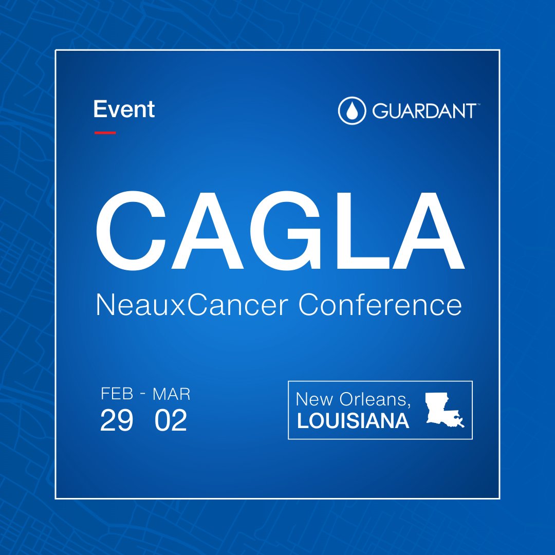 We are looking forward to the 3rd annual NeauxCancer Conference by @CancerCag where our Co-CEO AmirAli Talasaz will participate as a keynote speaker.