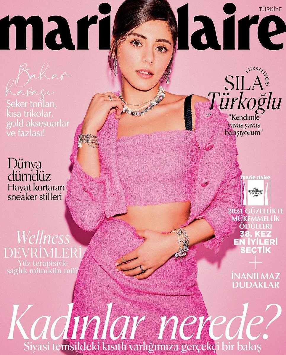 FrizbiTv's tweet photo. #SılaTürkoğlu × Marie Claire 💖 https://t.co/6v0V62rFme
