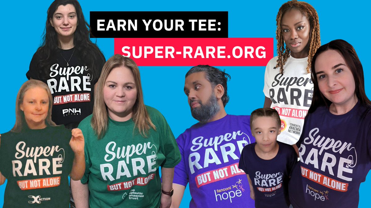 DC_Action's tweet image. Are you living with DC or one of the related or similar rare conditions represented by our partner charities? Join in with our Super Rare campaign this month and EARN YOUR TEE! Visit super-rare.org