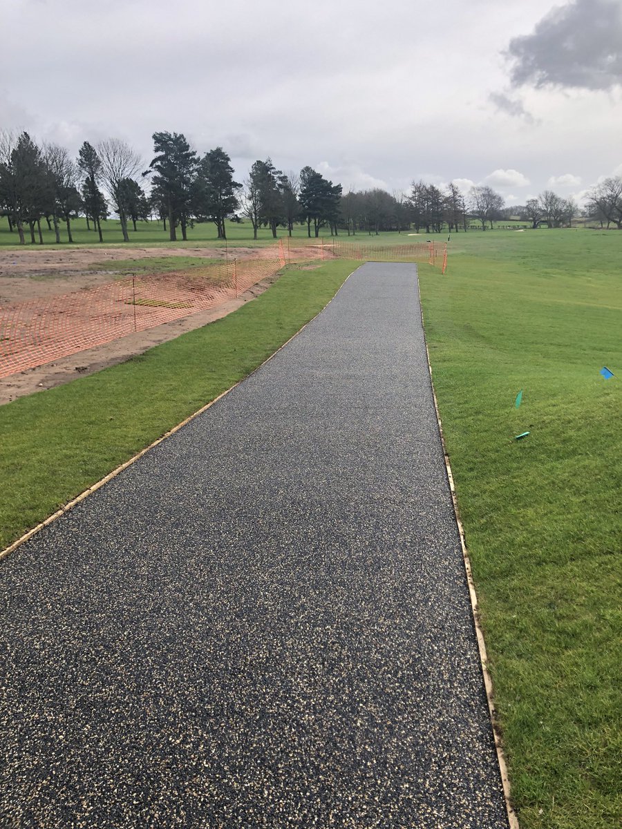 Once again it was great to work in support of Ben <a href="/WarringtonGC/">Warrington Golf Club</a> to add our H-Flex pathway to what it a tremendous project to enhance the 4th tee.

Well done Ben and Rob from AJK wonderful work.. the path isn’t too bad either 😉 👏👏👏 ⛳️