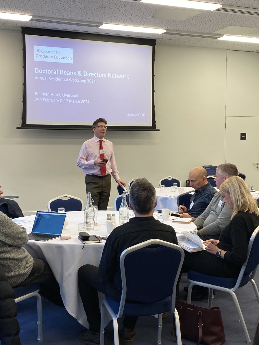 UK Council for Graduate Education (@ukcge) on Twitter photo Dr Nigel Eady <a href="/KingsCollegeLon/">King's College London</a> - Co-Chair of the DDD Network - welcomes everyone. #ukcgeDDD Dr Nigel Eady <a href="/KingsCollegeLon/">King's College London</a> - Co-Chair of the DDD Network - welcomes everyone. #ukcgeDDD