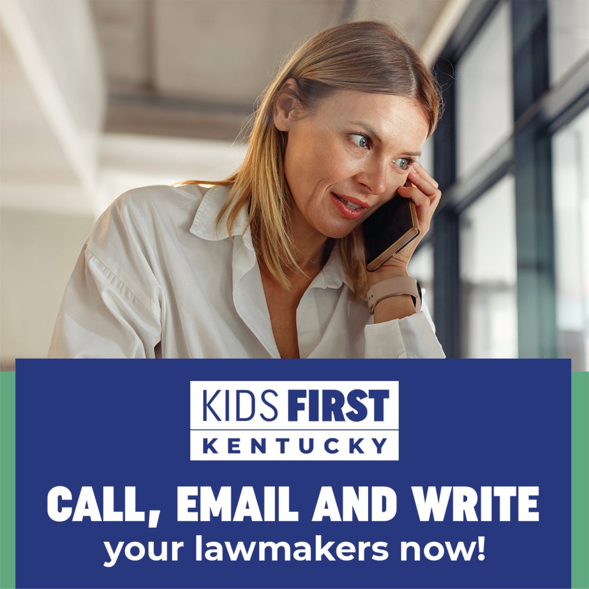 Contact your legislator TODAY at 1-800-372-7181 and ask them to support an education budget that puts Kentucky students, teachers and public schools first! #KidsFirstKY ☎️ ✉️