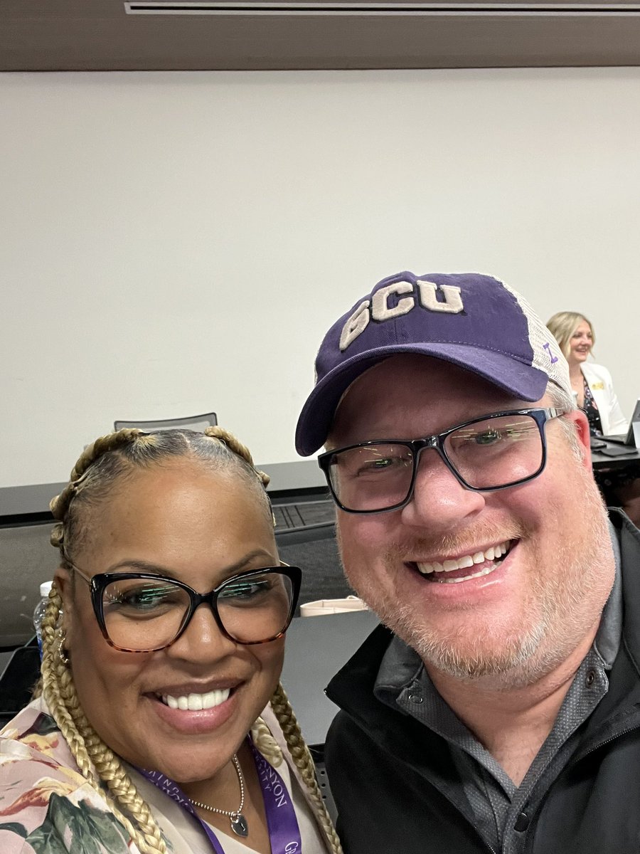 Here at GCU learning how to build paths for our admin, teachers and students.  #meetgcu