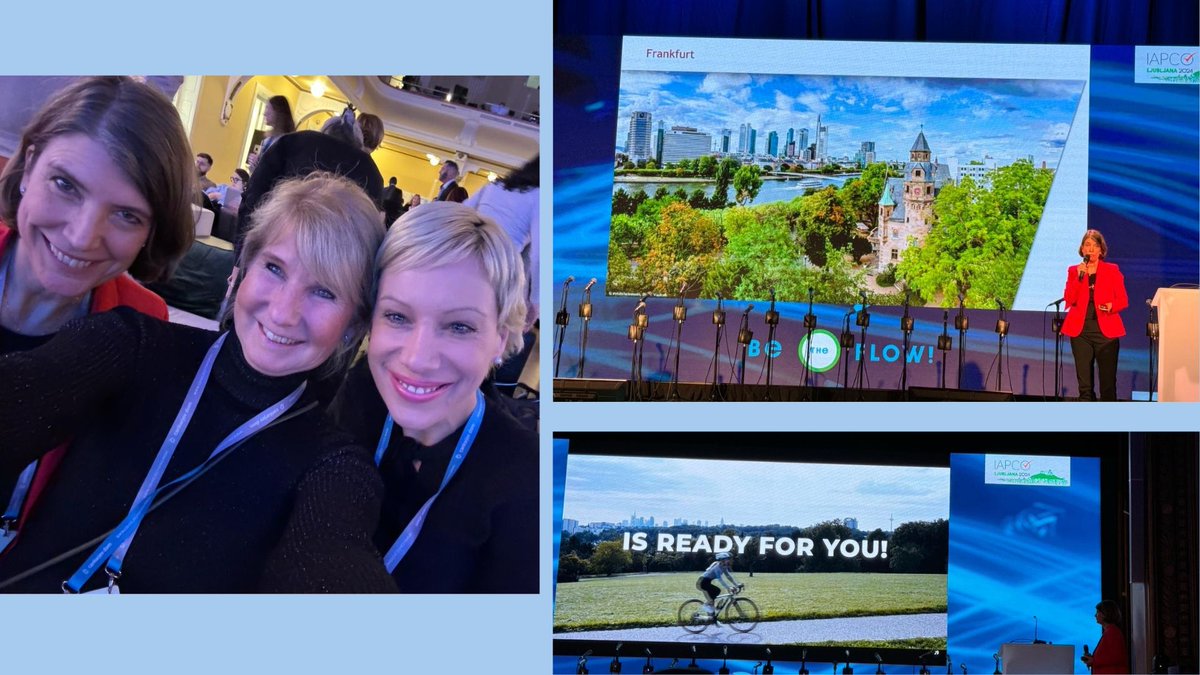 As <a href="/iapco/">IAPCO</a>  Congress Venue Partner and IAPCO Destination Partner, the versatile locations of Messe Frankfurt and the dazzling congress city of Frankfurt have a great first appearance at #iapco2024  in beautiful #Ljubljana! Hope to see you soon in Frankfurt am Main!