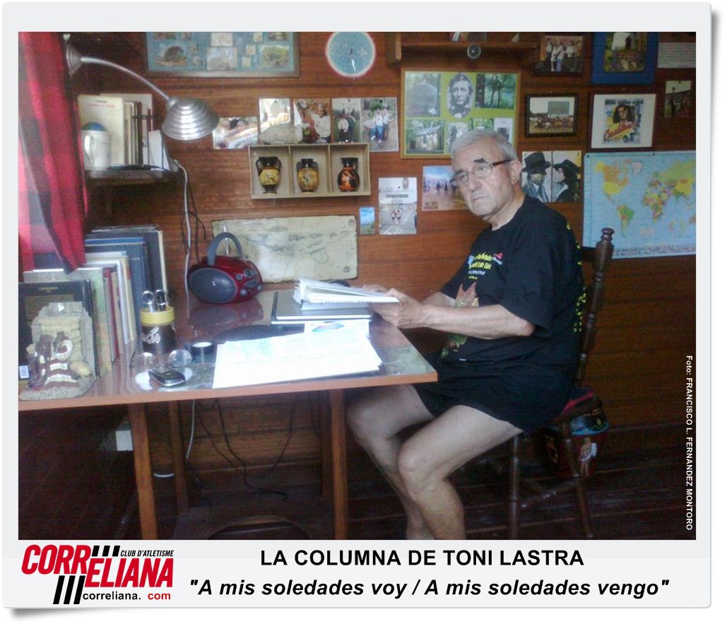 Tal y como me recuerda el buen amigo <a href="/iFerches/">Fernando Miñana</a>, cada 29 de febrero es el día de Toni Lastra. El día de su cumpleaños, siempre olímpico. El mejor momento posible para recordar sus carreras a Esparta y cómo decidió dar una nueva vida a sus viejos trofeos: correliana.com/2013/07/la-col…