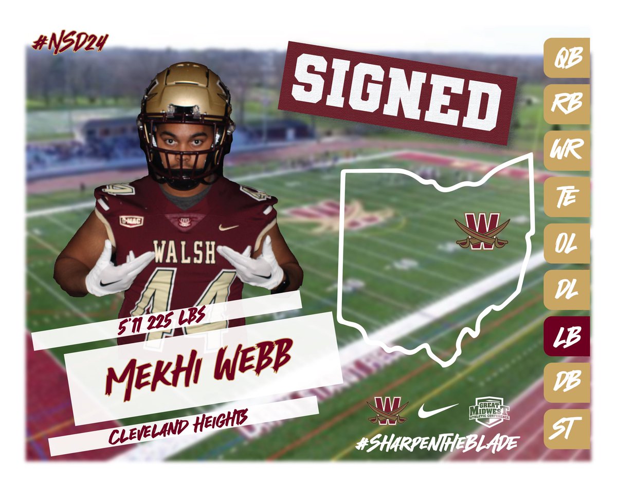 ⚔️⚔️⚔️⚔️⚔️

📱 <a href="/_Khi216/">Mekhi Webb</a>
🏈 LB
📍 Cleveland Heights, Ohio

#SharpenTheBLADE⚔️