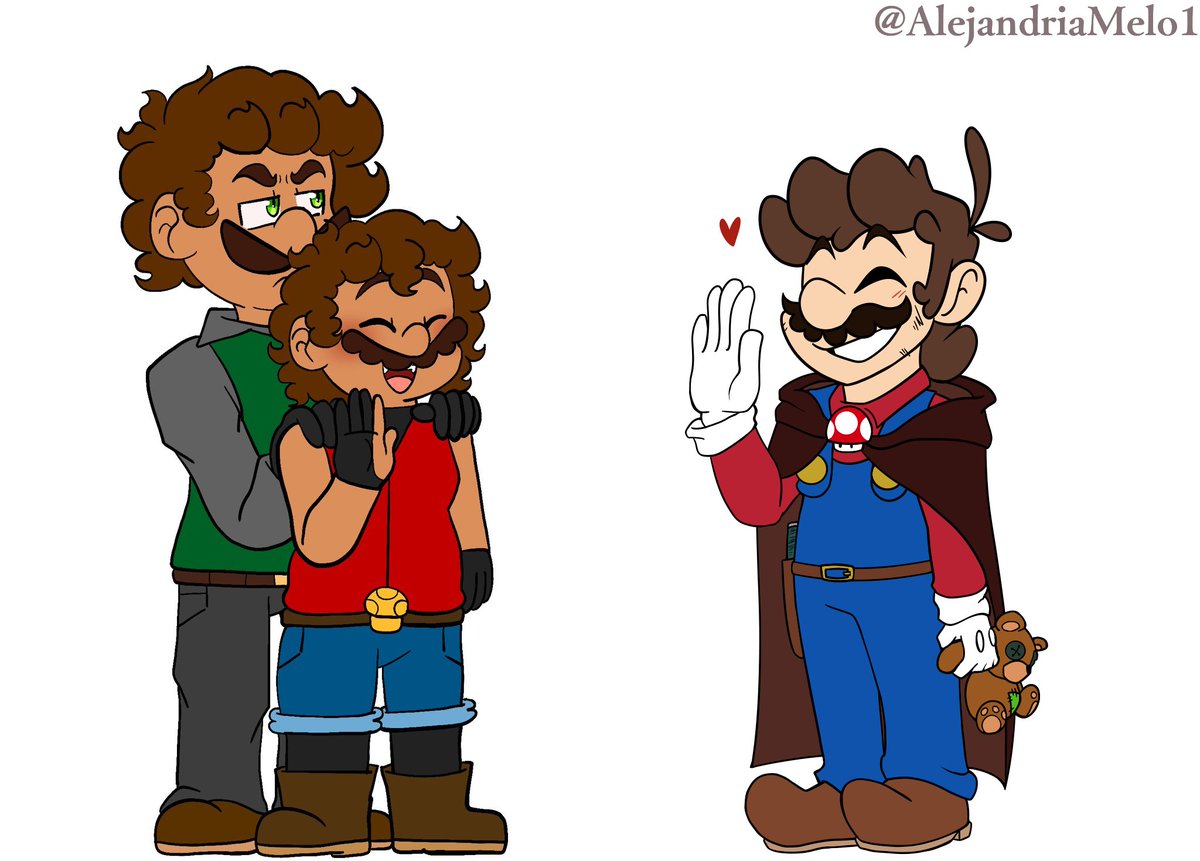 Holy shit the Marioverse???
(1/3)

#mariobros #mariobrosfanart #au #digitalart #digitalfanart #nintendo #myart #fanart #artistsontwitter #fanart
----
#AlwaysTogether_AU