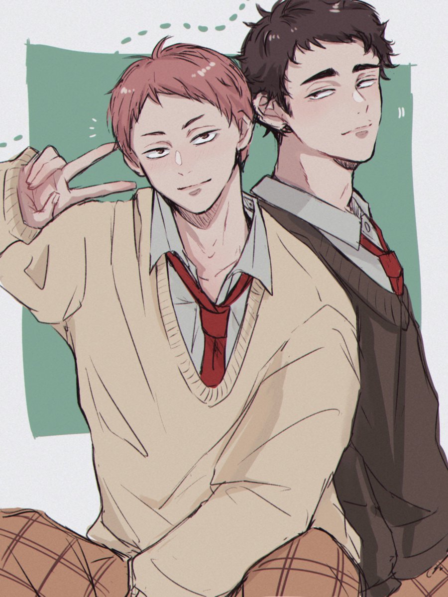 #松川一静誕生祭2024
#松川一静生誕祭2024

ちょうどプレゼントで描いた松川くんがここに！まっきーのほうが大きいけど！おめでとう〜！！！！！