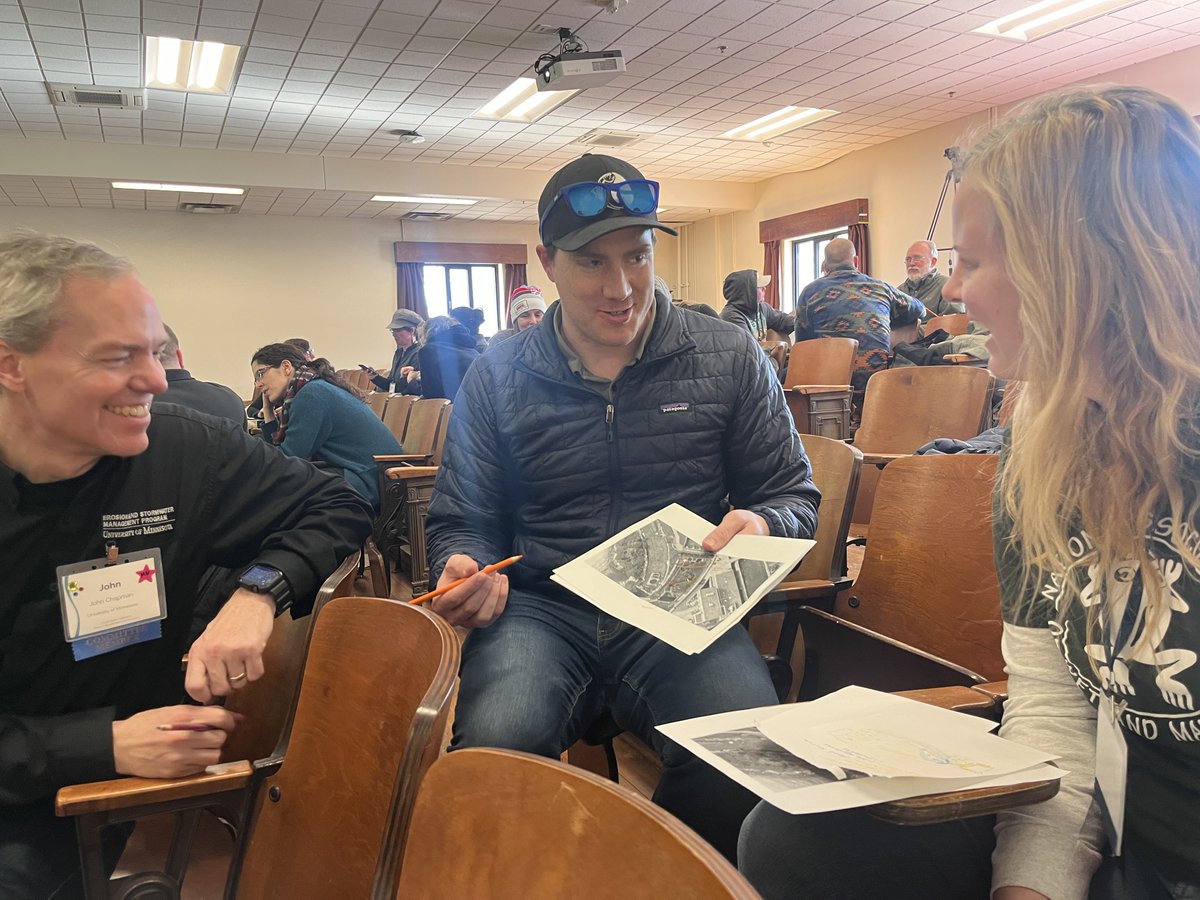 'A word of caution, once you learn to identify beaver dams aerially, you can't stop.'  @EmilyFairfax's short course, 'Beaver Impacts on Stream and Stream Ecosystems' was a highlight of the Partnership for River Restoration and Science in the Upper Midwest (PRRSUM) 2024 Symposium!