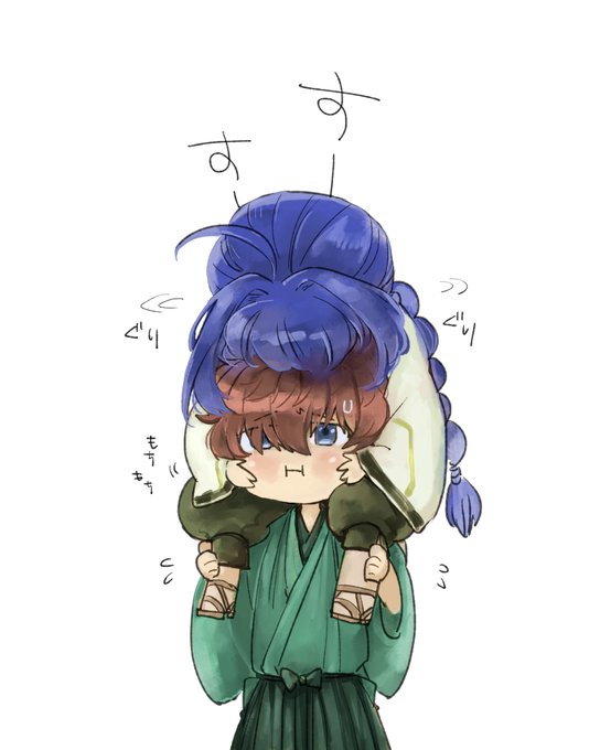 伊織殿の髪の毛モフモフしてそうでござるよね的な事が言いたかった剣伊 