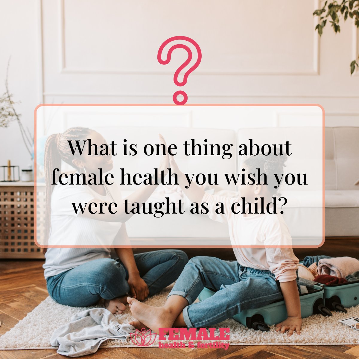 Some facts and facets of 'womanhood' came to us as a surprise, even as women. What is one thing about female health you wish you were taught as a child or wish you had known earlier?

#femalehealth #women #sisterhood