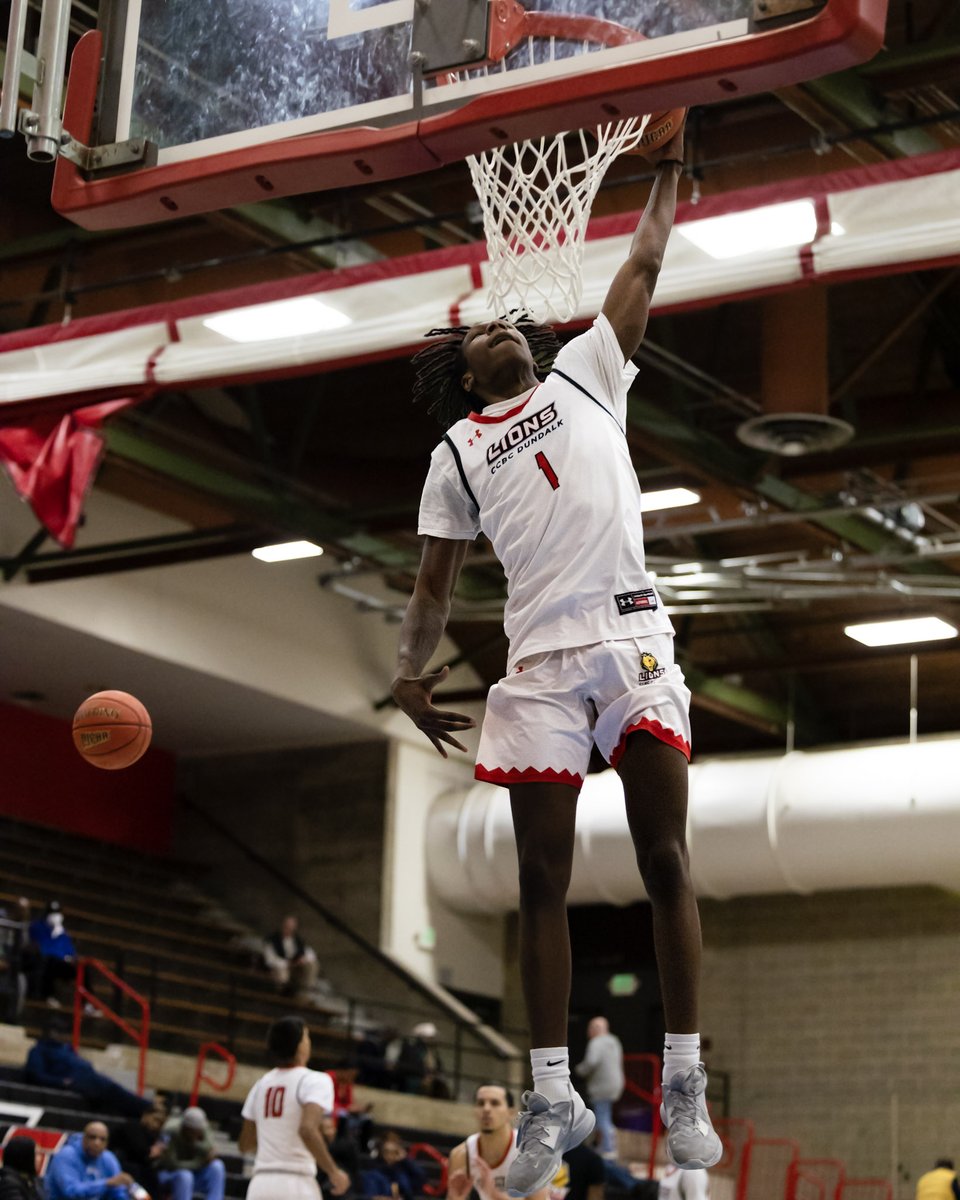 CCBCDundalkLion's tweet photo. Congratulations to @ccbcdundalkmbb's #1 Shakur Smith for being the Lions' leading scorer (30 PTS) in February 13's win over Anne Arundel. https://t.co/yPcsKL8ryE