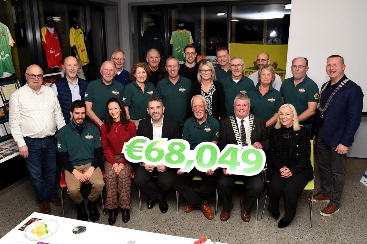 Mícheál Sheridan (@michealsheridan) on Twitter photo Wow! €68,049 raised for <a href="/mercyfoundcork/">The Mercy Foundation</a> & other good causes by a small group of cyclists who cycled in Sarti in Italy to raise funds. Delighted be presented by the Founder of Fort2Fort and Fort2Fort International Cycle, Sam Beamish with cheque for €61,244. Wow! €68,049 raised for <a href="/mercyfoundcork/">The Mercy Foundation</a> & other good causes by a small group of cyclists who cycled in Sarti in Italy to raise funds. Delighted be presented by the Founder of Fort2Fort and Fort2Fort International Cycle, Sam Beamish with cheque for €61,244.