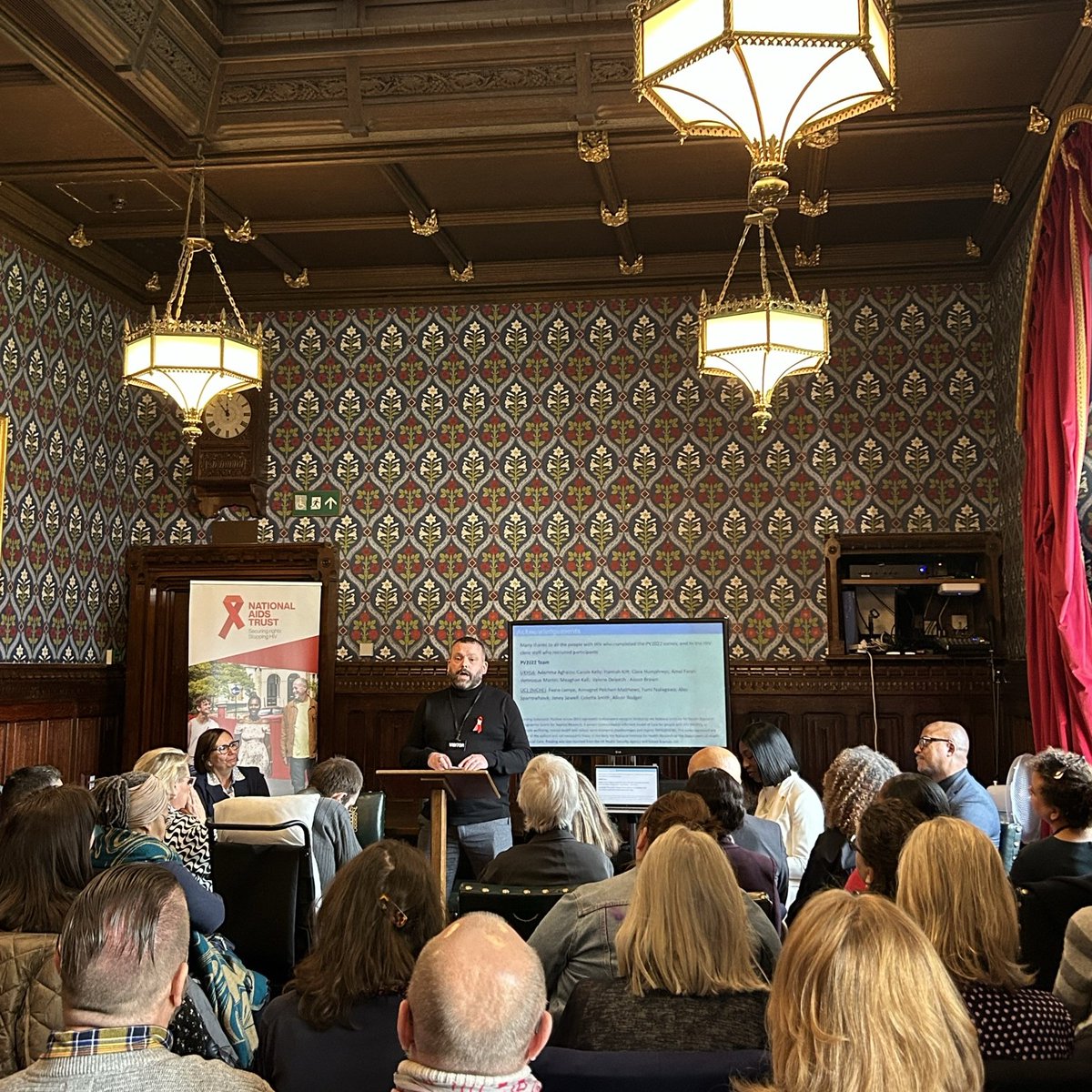 NHSSouthLondon's tweet photo. We attended an event at Parliament led by the APPG for HIV&amp;AIDS, and @HIVOutcomes UK on ending inequalities for people living with HIV, focussing on ending new transmissions, and achieving good quality of life for all. We look forward to seeing the upcoming HIV Action Plan #HIV https://t.co/5udeG5obPr