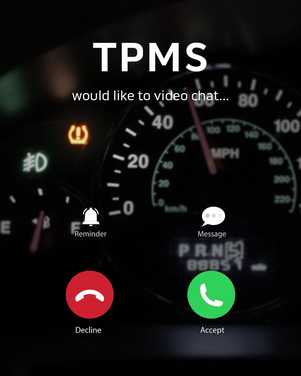 DiscountTire's tweet image. ⚠️ Don&apos;t send this one to VM. 

#TPMS #Tire #IncomingCall