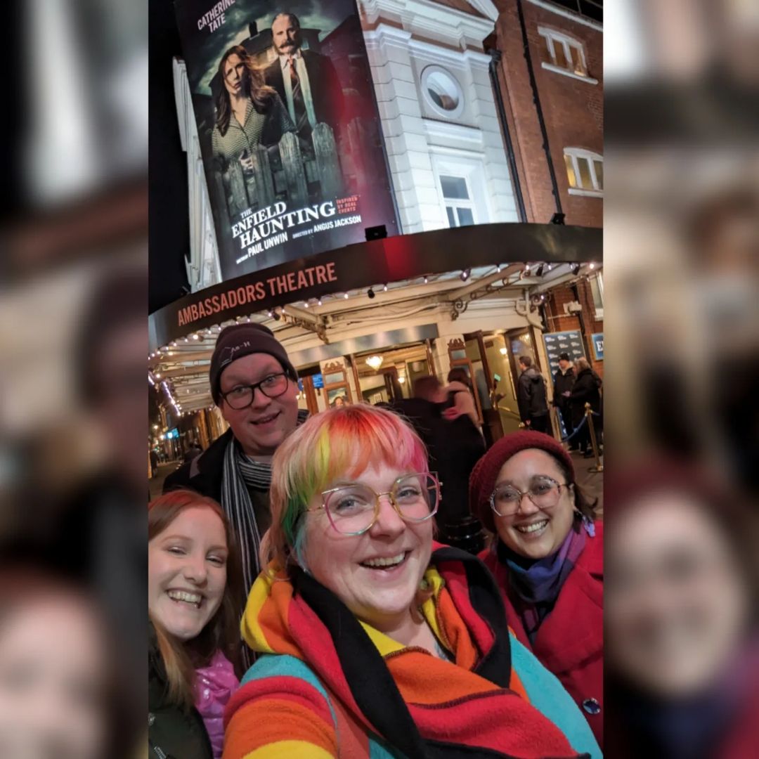 "It builds an atmosphere of intrigue, measured doubt within a human story filled with varying motivations and strong emotions."

That was <a href="/shinylifeforme/">Bianca 🌻 ShinyLife</a>'s take on #TheEnfieldHaunting, what will yours be? 

Find out more enfieldhauntingplay.com 🎟️