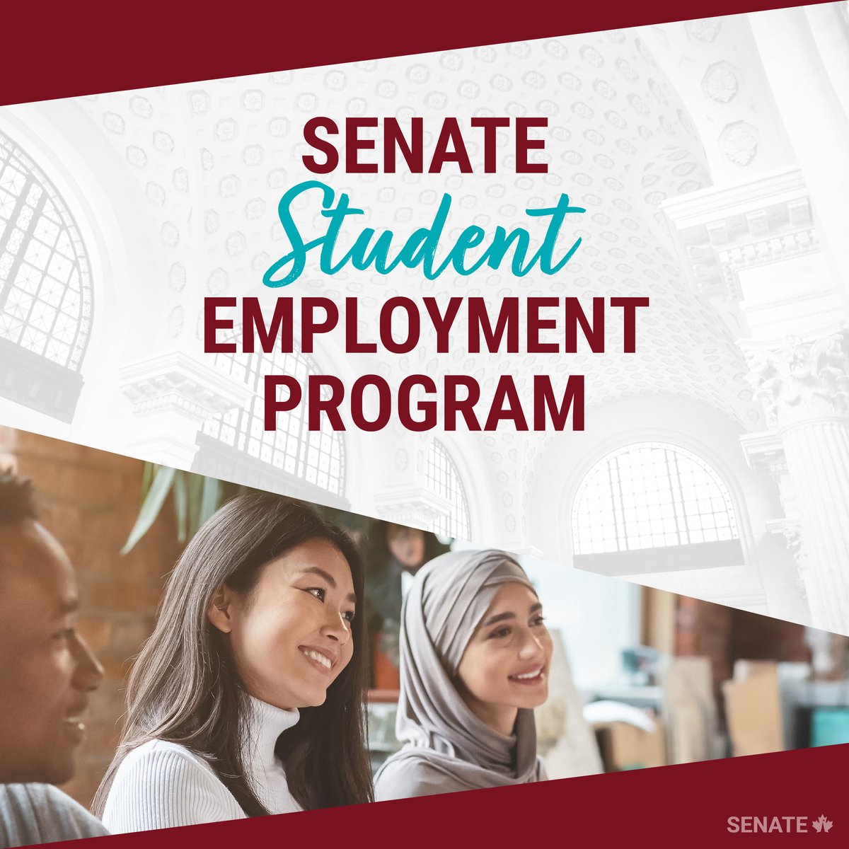 SenateCA's tweet image. Looking for a unique student job? The Senate Student Employment Program is your opportunity to work at the heart of democracy.

Apply now: ow.ly/fuJM50QjZIR

#SenCA #SummerJob