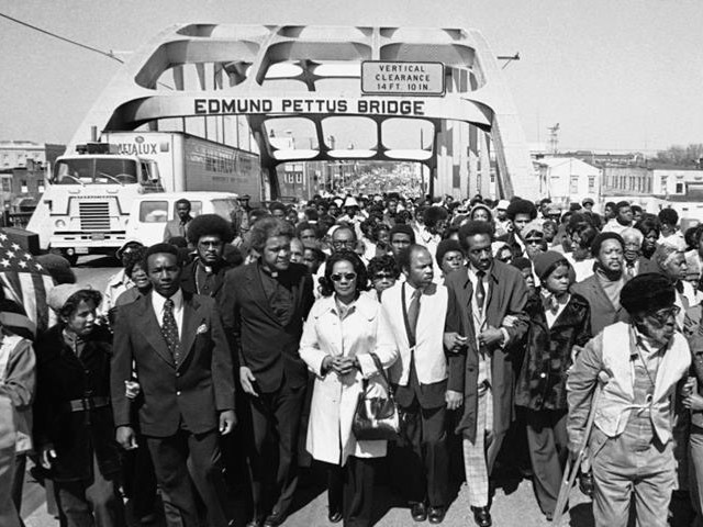 The reintroduction of the John Lewis VRAA comes days before the 59th anniversary of Bloody Sunday — where John Lewis and civil rights advocates were beaten as they peacefully marched to demand voting rights.

Now, Congress must honor their legacy and #RestoreTheVRA. 🗳️ #Selma59