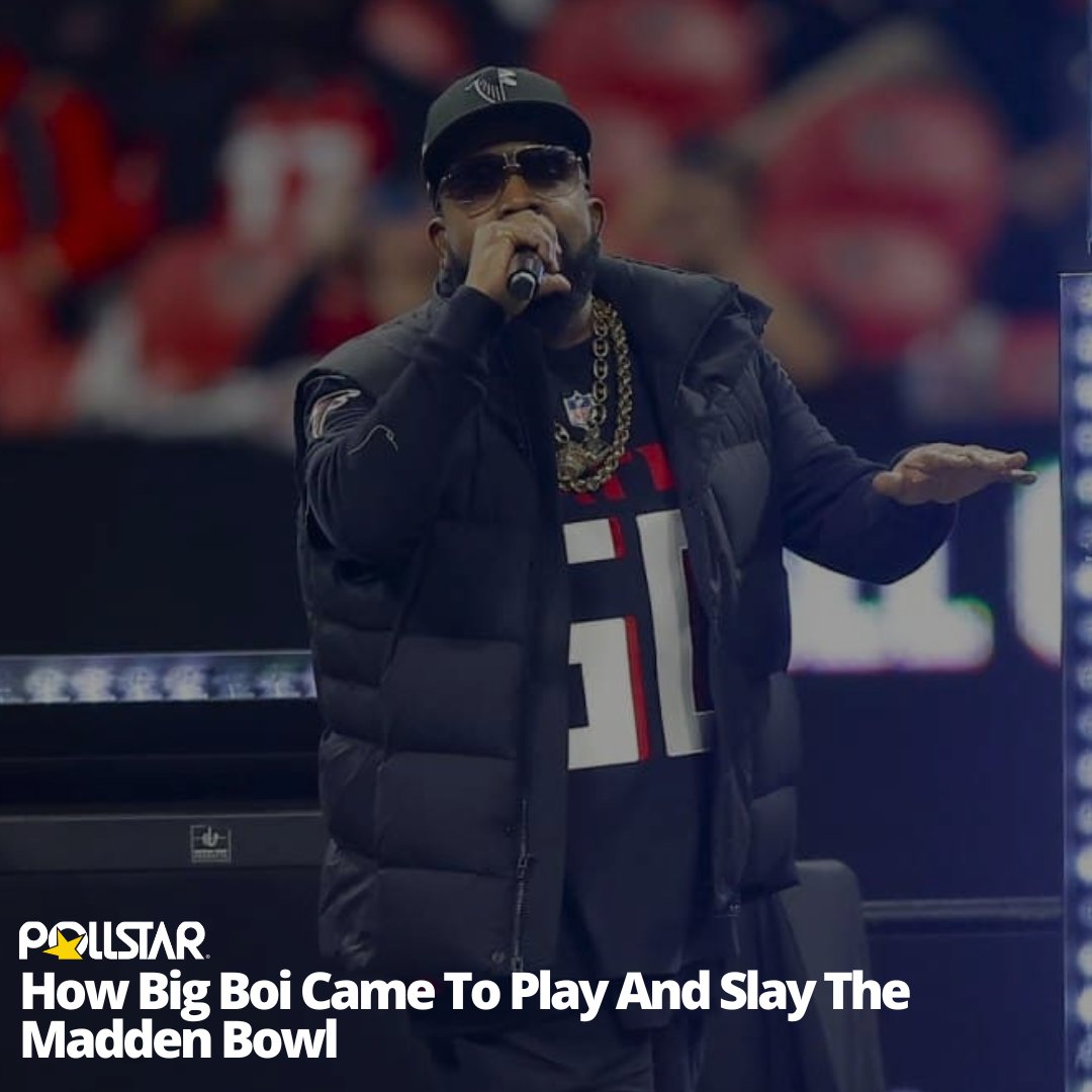 Prior to the Big Game kickoff, Pollstar ran into Adam Harrison of Full Stop Management at this year’s Pollstar Live! conference, whose client @BigBoi was performing at EA’s Madden Bowl final at @HOBLasVegas with @GreenDay, @KillerMike & @Breland. news.pollstar.com/2024/02/20/how…